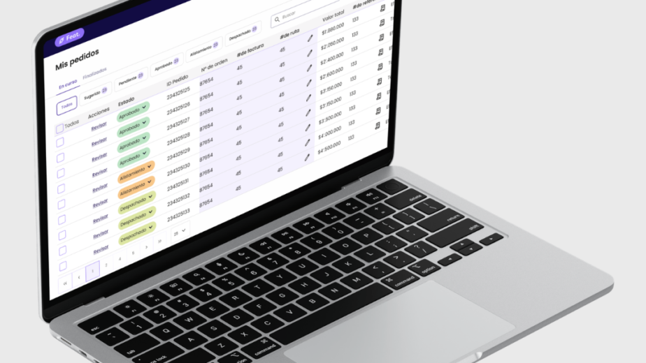 laptop with app horeca | imagine apps works